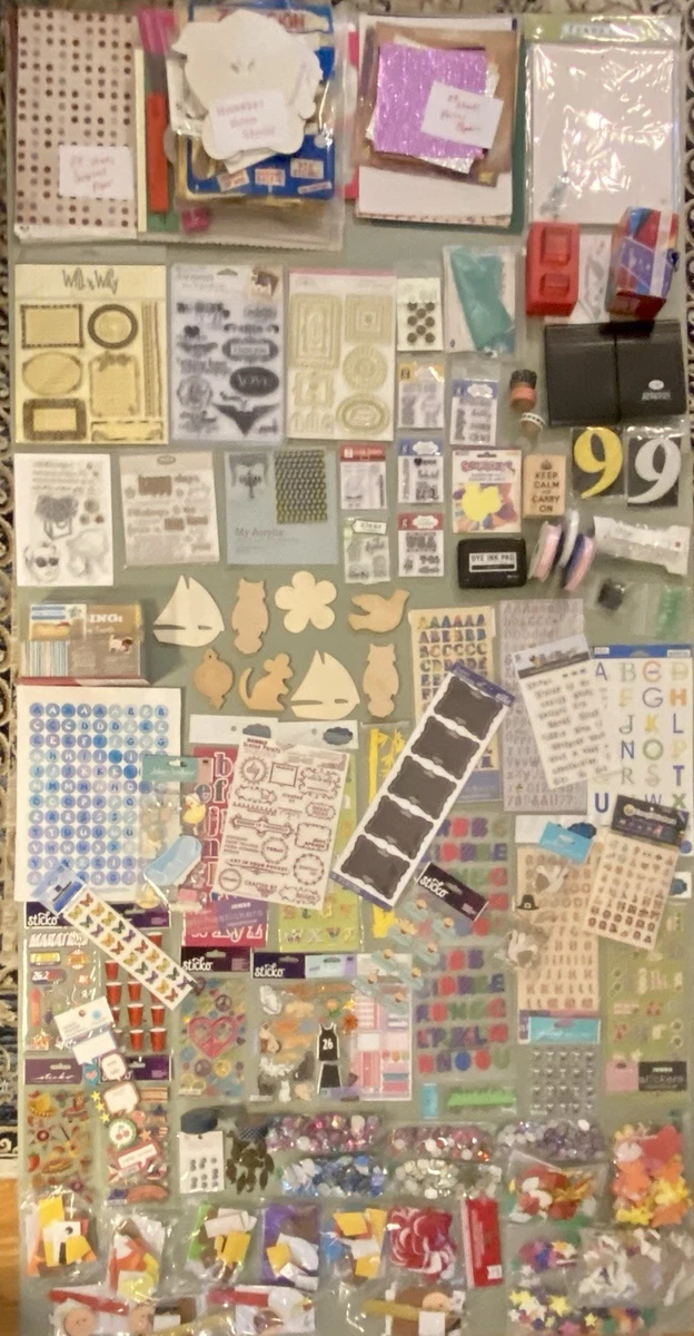 Lot De 330 Autocollants Scrapbooking Jolee's Boutique, 3D, Multi-thèmes, Neuf