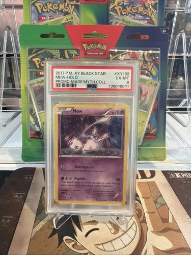 2017 Pokemon MEW Holo XY192 Black Star Promo Magearna Mythical Collection PSA 6