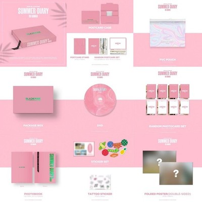 K-POP BLACKPINK Summer Diary in Hawaii BOX with PHOTOCARD