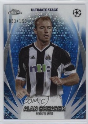 2023 Topps UEFA Club Competitions Blue Refractor 33/150 Alan Shearer #USC-37 n0c