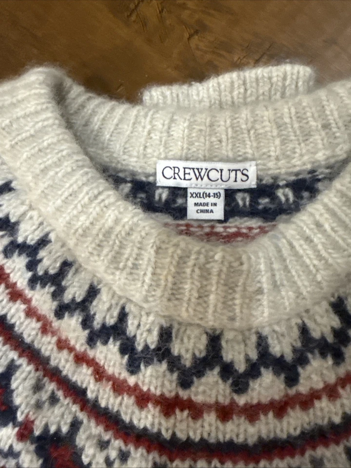 Suéter tejido J.Crew Crewcuts XXL (14-15) Foto 3 de 4