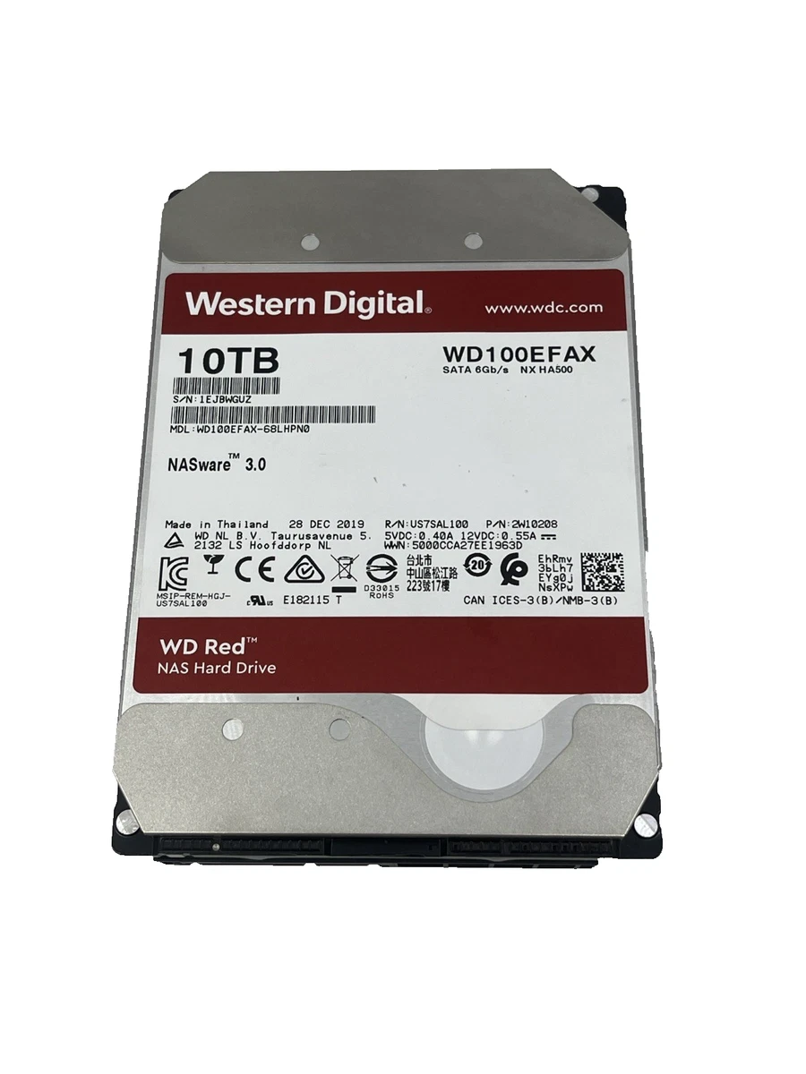 Western Digital SATA III 10 TB Internal Hard Disk Drives for sale