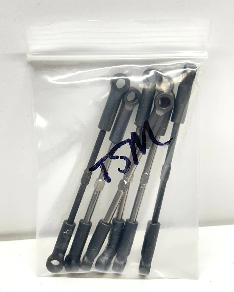 Team Associated RC10 T5M SC5M Ball Cup & Turnbuckle Set 91453 7253 - Image 4 of 4