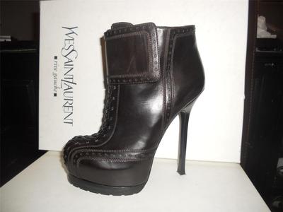 ysl platform booties
