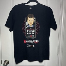 Gildan YOUTH T-shirt NBA Houston Rockets Alperen Şengün I'm So Happy Black M