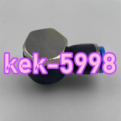 1PC new Festo L type quick insert threaded joint QSLV-G1/8-6 186138#LM