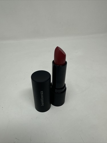 2-bareMinerals Statement Luxe Shine Lipstick Srsly Red Full Size 3.5g / 0.12oz - Picture 8 of 8