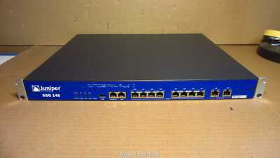 Juniper SSG-140-SH-B Secure Services Gateway Security Appliance 8-Ports 10/100