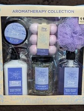 Aromatherapy Collection Sleep Lavender 11 Piece Bath Body Gift Set