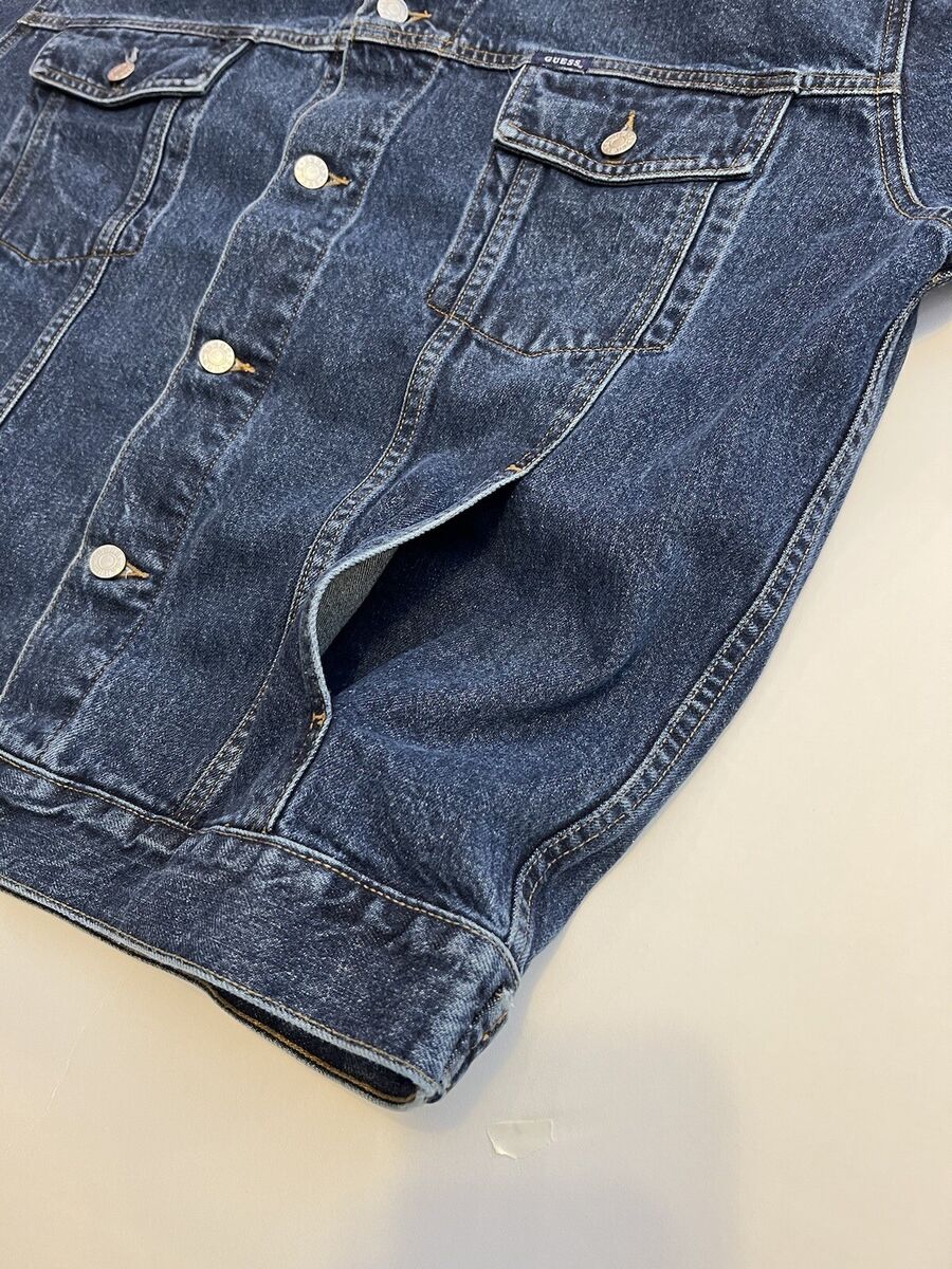 Vintage 90s Guess Jeans Denim Jacket Made in USA Men's XL Vintage 90s Guess Jeans Denim Jacket Made in USA Men's XL