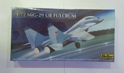 MIG-29 UB FULCRUM Plastic model kit 1:72 Scale Heller 80341
