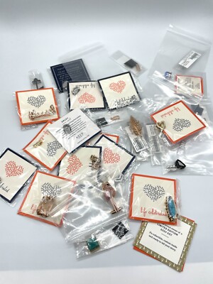 KEEP Collective Lot 4 Leather Bracelets 33 Charms 2 Necklaces Bracelets New