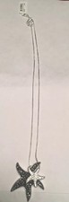 Silverplated Starfish Necklace NWT