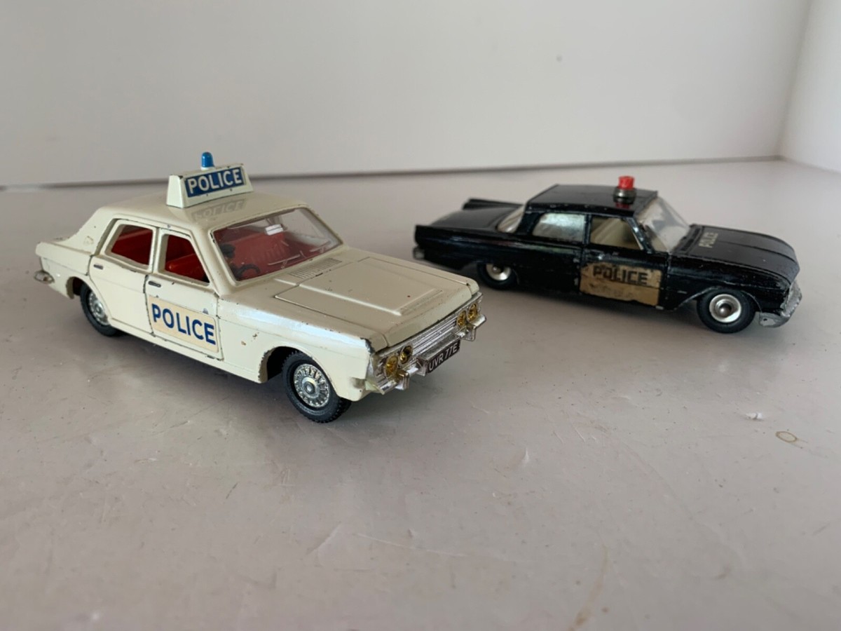 Dinky Toys Ford Fairlane and Ford Zodiac police cars | eBay