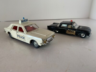 Dinky Toys Ford Fairlane and Ford Zodiac police cars | eBay
