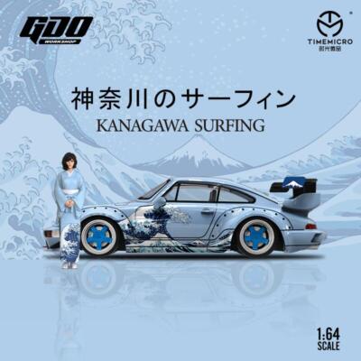 Time Micro X GDO 1:64 RWB964 The Great Wave off Kanagawa Diecast