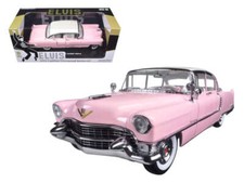 1955 Pink Cadillac Fleetwood Series 60 Special "Elvis Presley" 1/18 Diecast Mode