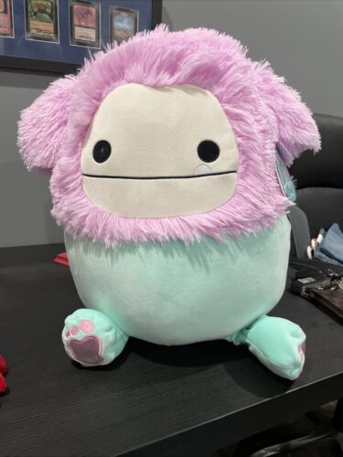 Squishmallow Bessem The Bigfoot 16 Inch RARE EXCLUSIVE TAG Stuffed Plush Toy