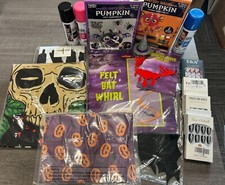 Huge Lot of Halloween Decorations/Items/Nails/Hair Color More