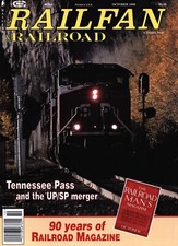Railfan & Railroad Magazine October 1996 Tennessee Pass; Iron Trail Pioneers