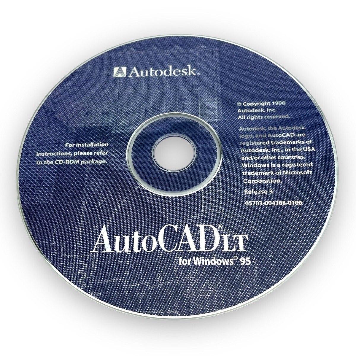 AUTODESK AUTOCAD LT 2017 ディスク Autodesk AutoCAD LT for Windows 95 DISC ONLY | eBay