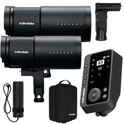 Profoto B10X Plus Off Camera Flash Duo Kit w/ Connect Pro Remote for Nikon