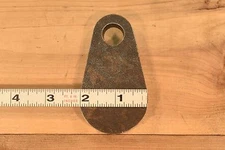 1/2" AR500 Steel Shooting Target 2" Teardrop