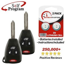 2 For 2005 2006 2007 Jeep Grand Cherokee Keyless Entry Key Car Remote Fob 2 For 2005 2006 2007 Jeep Grand Cherokee Keyless Entry Key Car Remote Fob