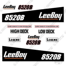 Fits LeeBoy 8520B Decal Kit Asphalt Paver - 7 YEAR OUTDOOR 3M VINYL!