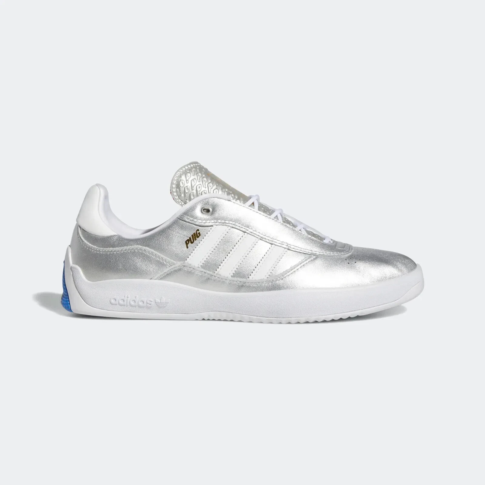 Adidas Men Originals Puig Shoes in Silver Metallic