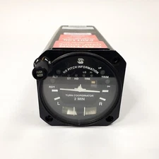 S-TEC Turn Coordinator  P/N 01260-34-8-28 - Working When Removed - 28V