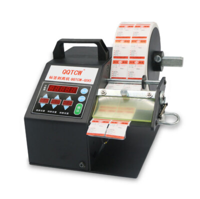 Auto counting label peeling stripping machine Bar code paper separator Stripper