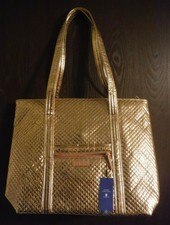 vera bradley rose gold tote