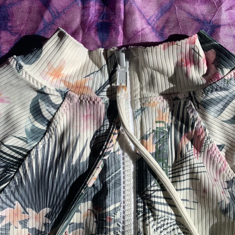 Traje de surf Rip Curl multicolor tropical lunares manga larga Foto 3 de 4