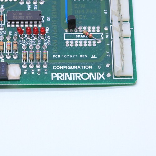 PRINTRONIX 107927 REV D CIRCUIT BOARD - Picture 2 of 4
