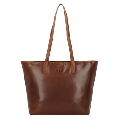 Greenburry Vintage Shopper Tasche Leder 47cm Laptopfach #GB-1375 (natur)