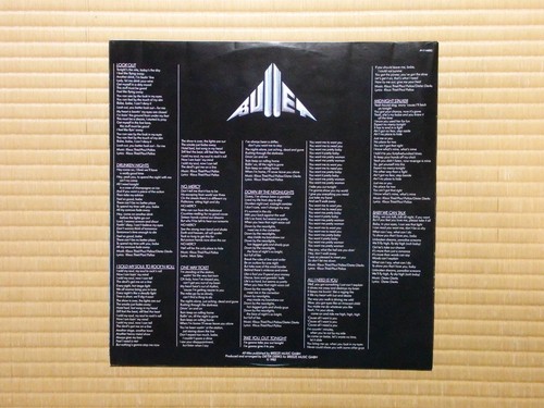 Bullet – No Mercy P-11450 Japan Insert Inner sleeve Obi - Picture 7 of 9