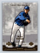 2003 Sweet Spot Kyle Snyder Sweet Beginnings #174 Kansas City Royals /2003