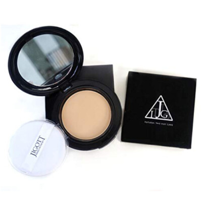 Jigott Natural Two Way Cake Powder Compact 12g Face Powder K-Beauty MADE KOREA
