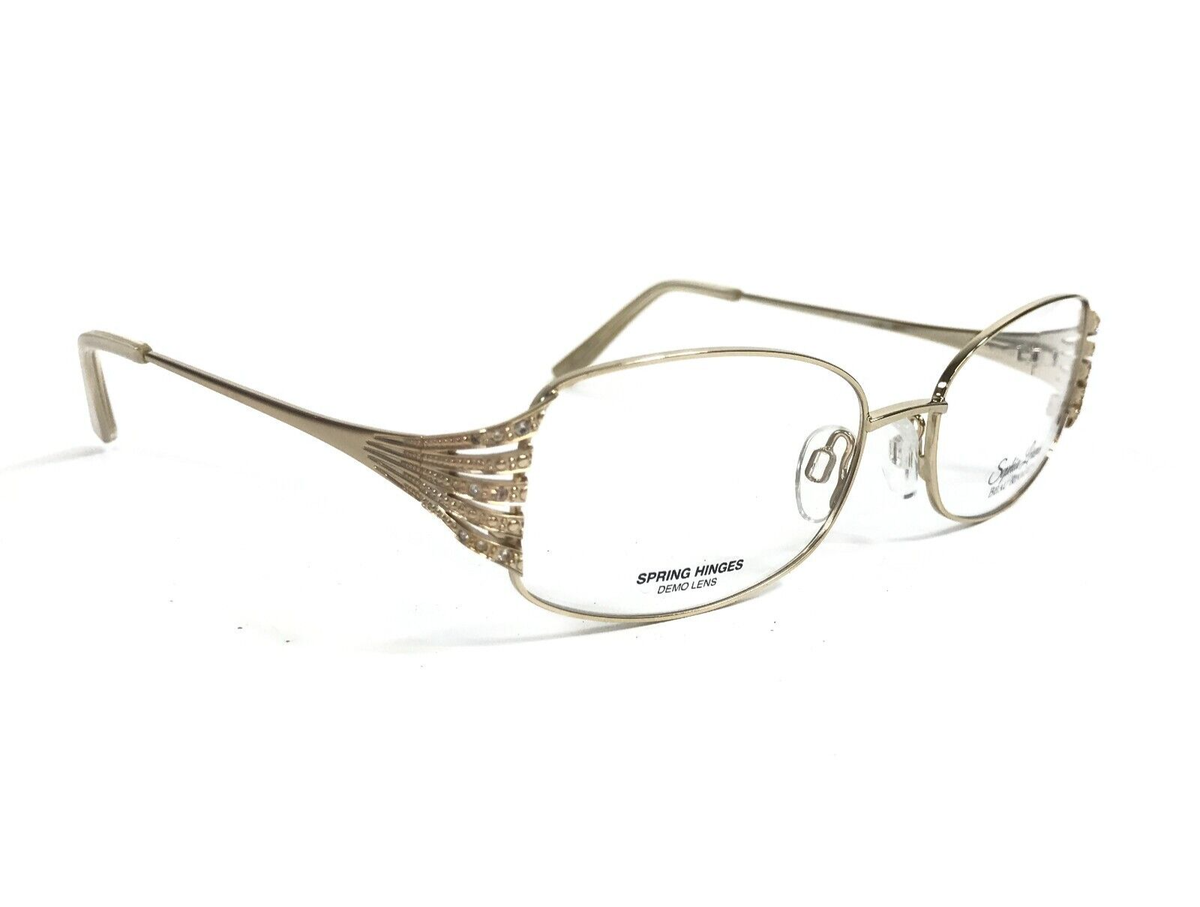 Sophia Loren Eyeglasses Frames BEAU RIVAGE 48 057 Gold 