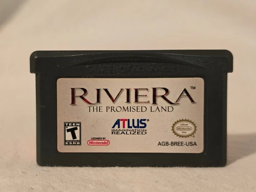 GBA Riviera: The Promised Land Nintendo Game Boy Advance Authentic Saves