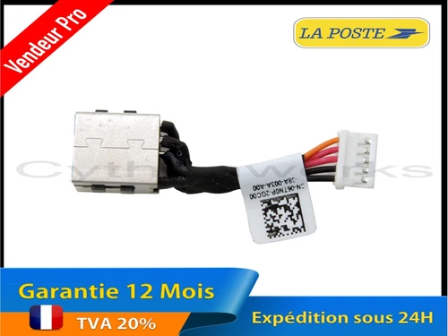 Charging Connector Compatible With 06TN0P Dell Latitude 5280 5288 5290
