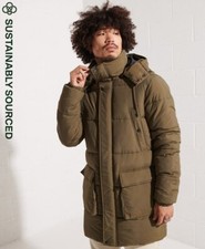 Superdry Mens Expedition Padded Parka Coat
