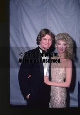 MORGAN FAIRCHILD Andrew Stevens  ORIGINAL 35mm SLIDE TRANSPARENCY PHOTO 465