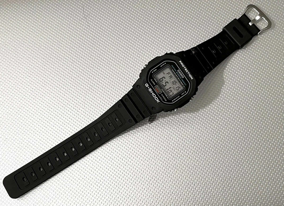 RARE 1990 Casio G-SHOCK DW-5600C-1V 901 as Worn by Keanu Reeves in Speed  Japan H