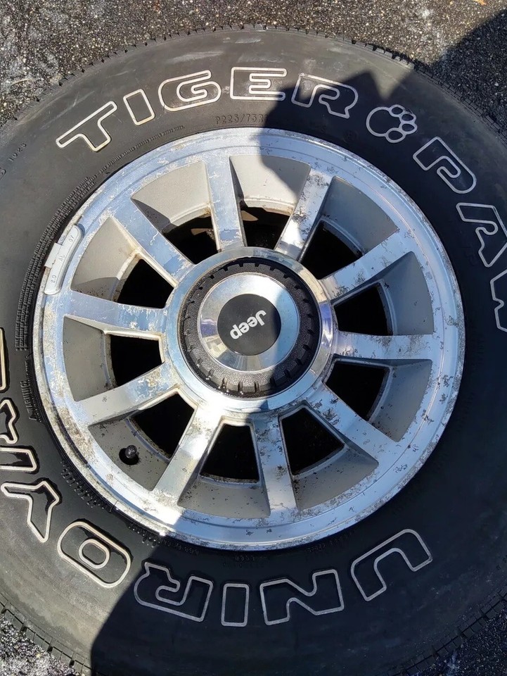 19842001 Jeep Cherokee XJ Comanche MJ x5 Set Factory Turbine Wheel