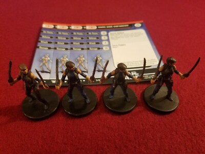 Star Wars Miniatures Champions of the Force 09 CLEARANCE x4 Dark Side Enforcer