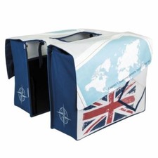 Jubilee Double Pannier Bag 36L Shopper Travel Union Jack Water Resistant Bike