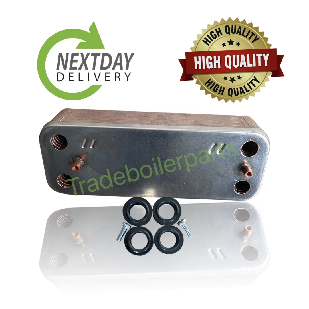 BAXI DUOTEC COMBI 24 28 33 40 HE HOT WATER 20 PLATE HEAT EXCHANGER 248723  new | eBay