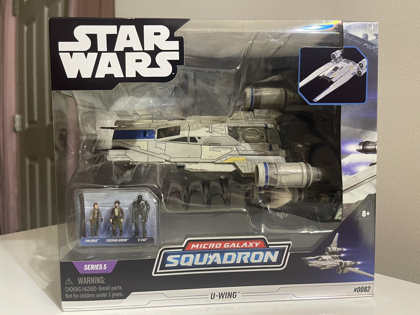 Star Wars Micro Galaxy Squadron U-Wing Starfighter Series 5 Action Figure